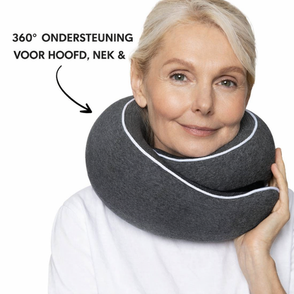 Nekkussen met nekondersteuning