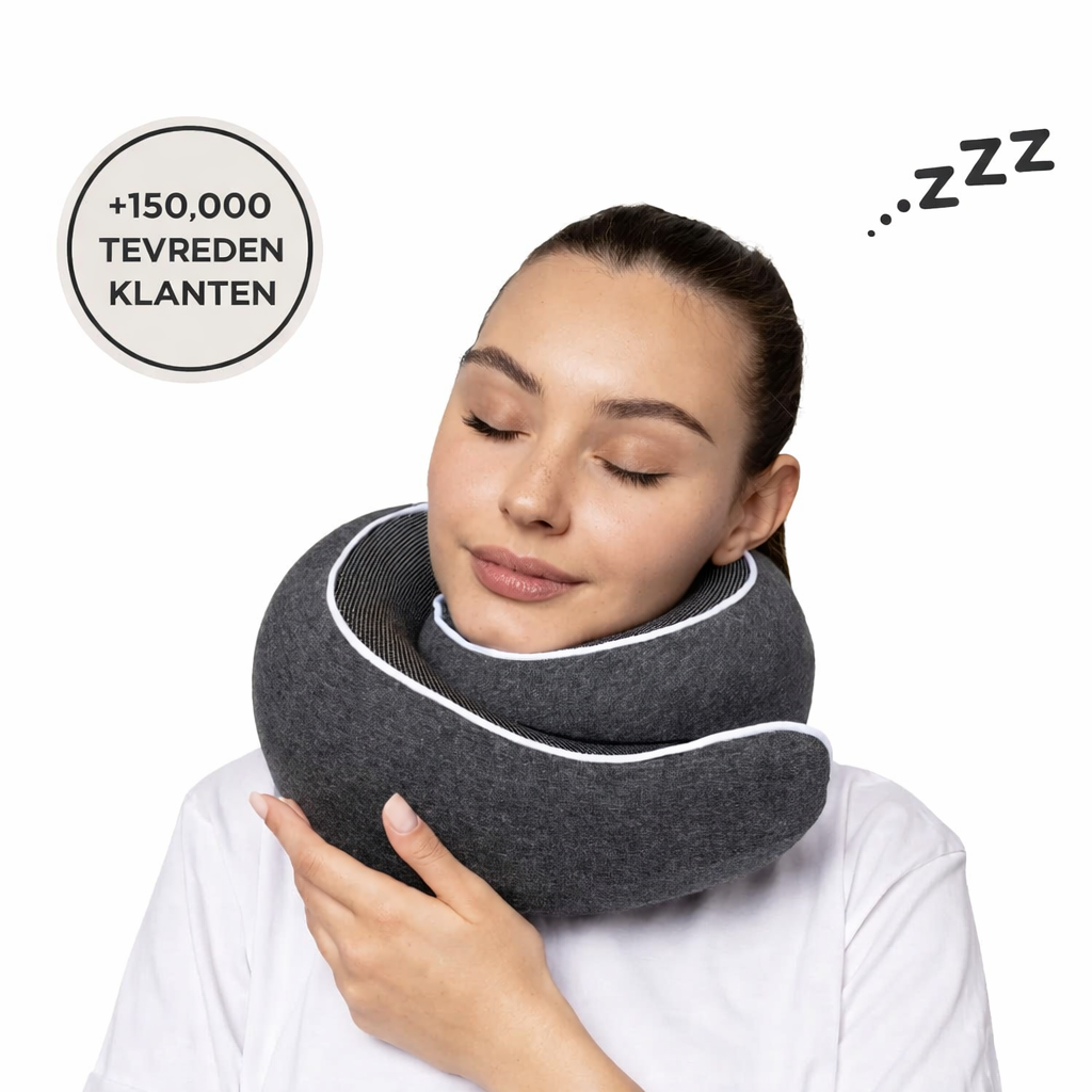 Nekkussen met nekondersteuning
