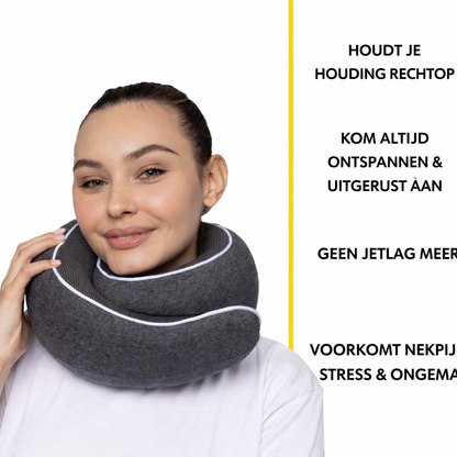 Nekkussen met nekondersteuning