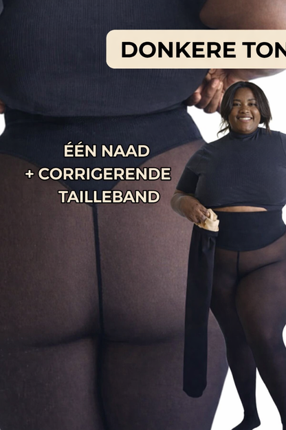 Ontwerp met één naad + compressietailleband