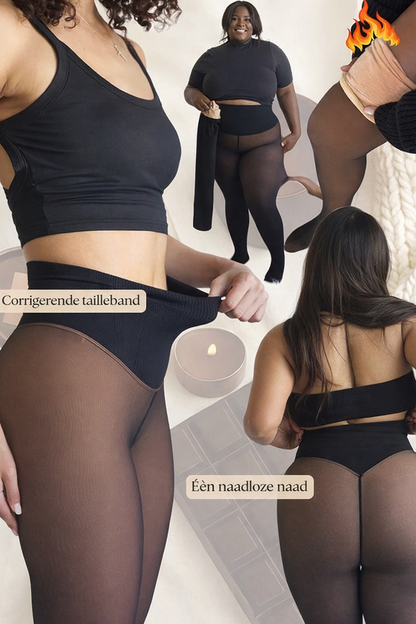 Ontwerp met één naad + compressietailleband